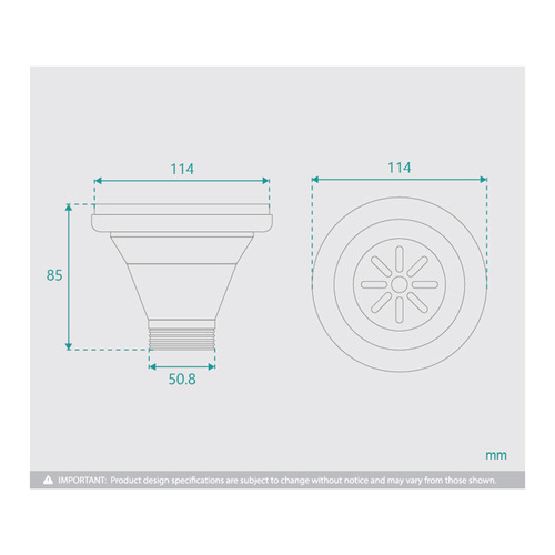 Stainless Steel Basket Waste