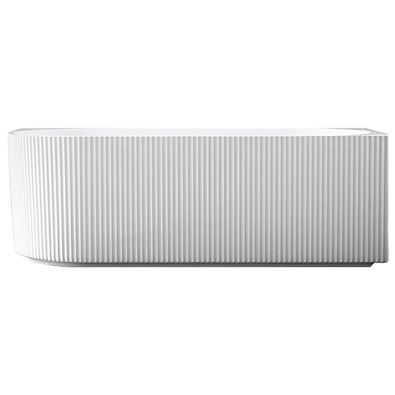 Cole Oval Acrylic Right Hand Corner Bath