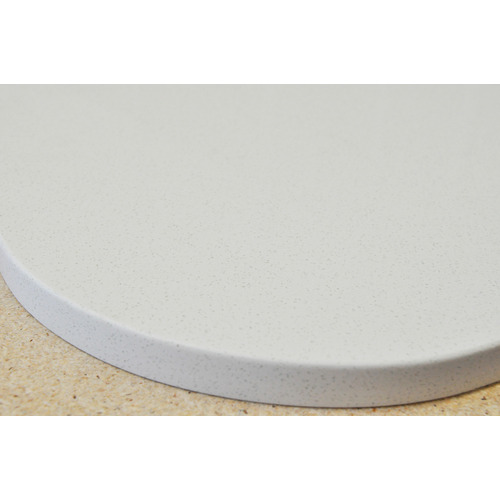 Joslin 750mm Matte White Wall Hung Single Vanity with Stone Countertop