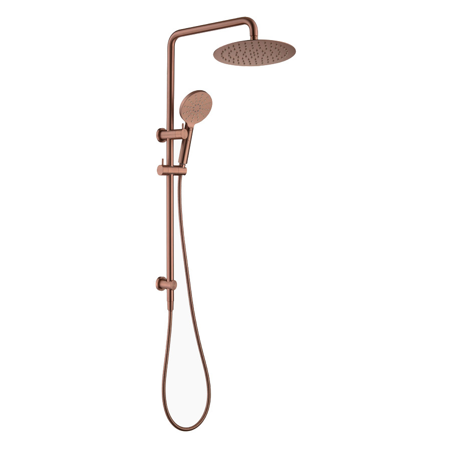 Rosa-200m-Square-Gooseneck-Twin-Shower