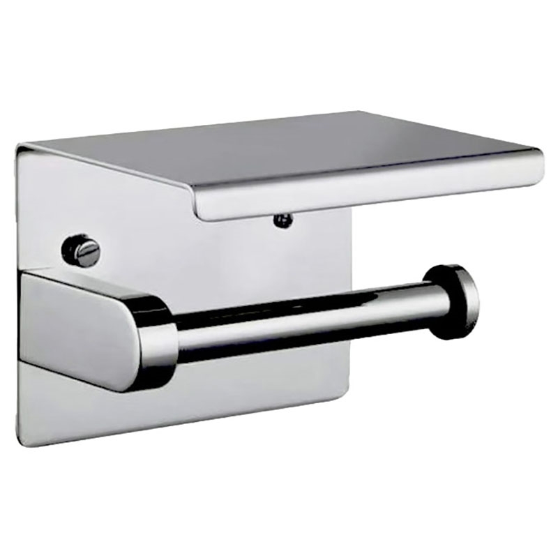 Satin Stainless Steel Toilet Roll Holder