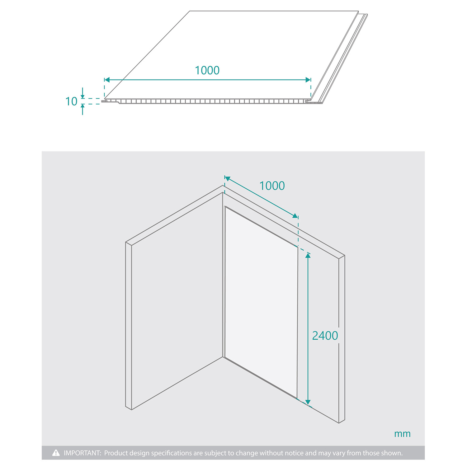 Jade Shower Wall Panel