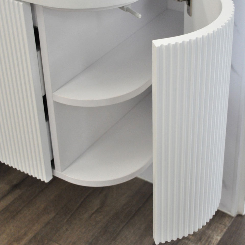 Joslin 1800mm Wall Hung Double Vanity with Stone Countertop