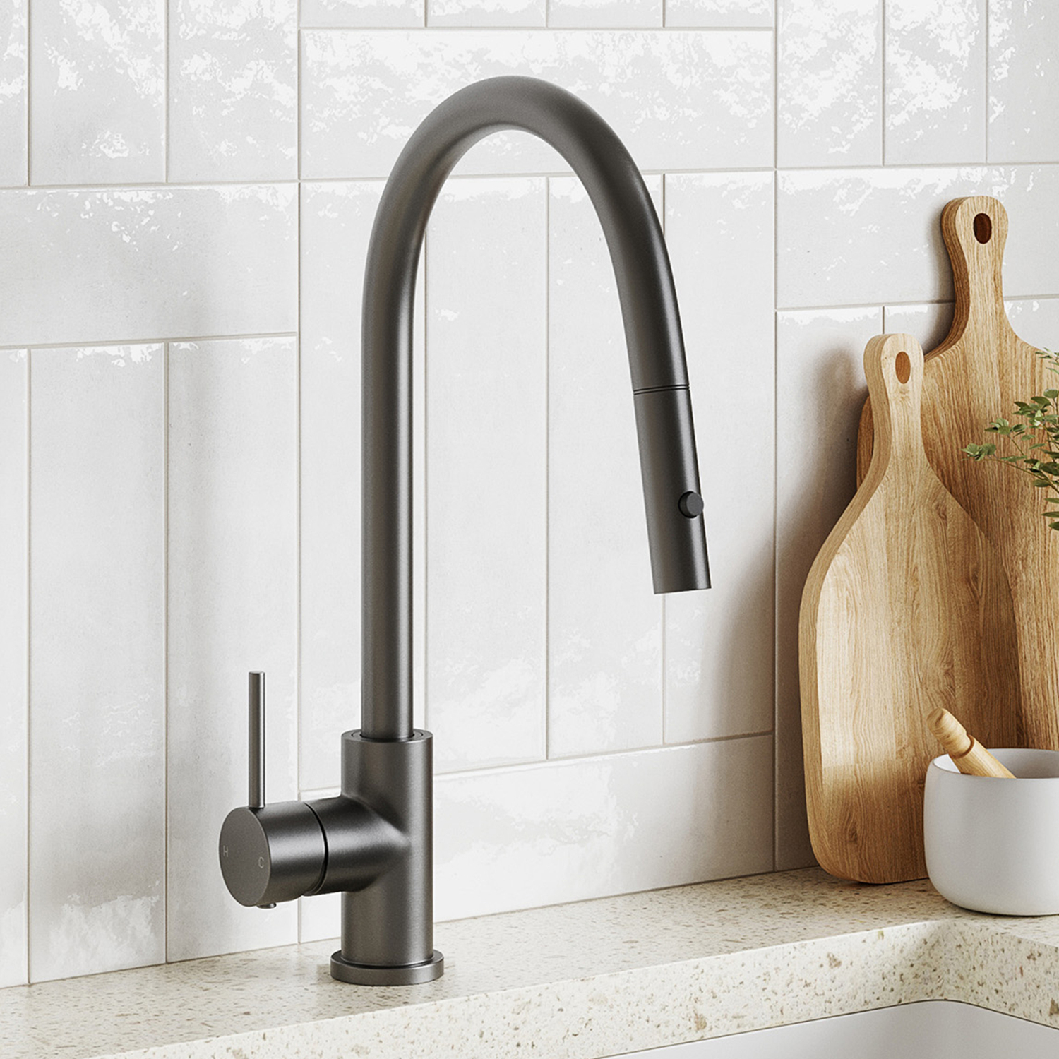 Rosa Pull-Out Kitchen Sink Mixer