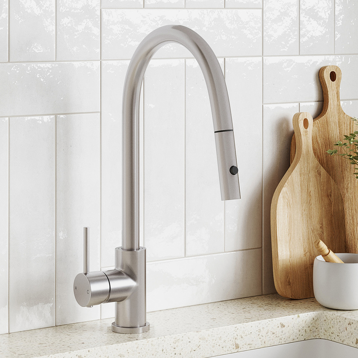 Rosa Pull-Out Kitchen Sink Mixer