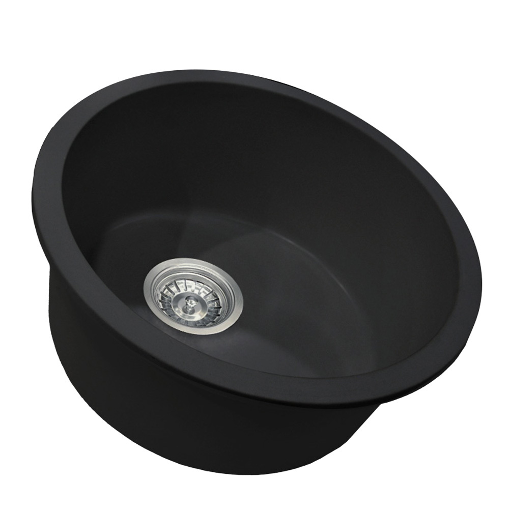 Ontario 460mm Undermount Single Granite Kitchen Sink