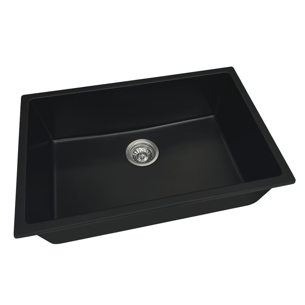 Ontario 680mm Undermount Single Granite Kitchen Sink