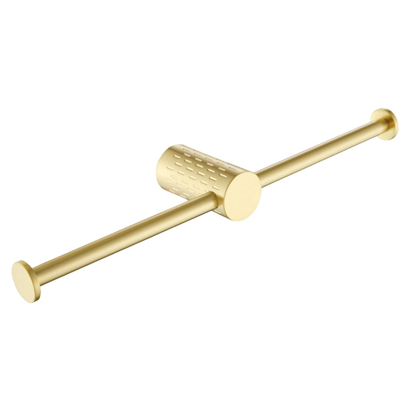 Broswin Brass Double Toilet Roll Holder