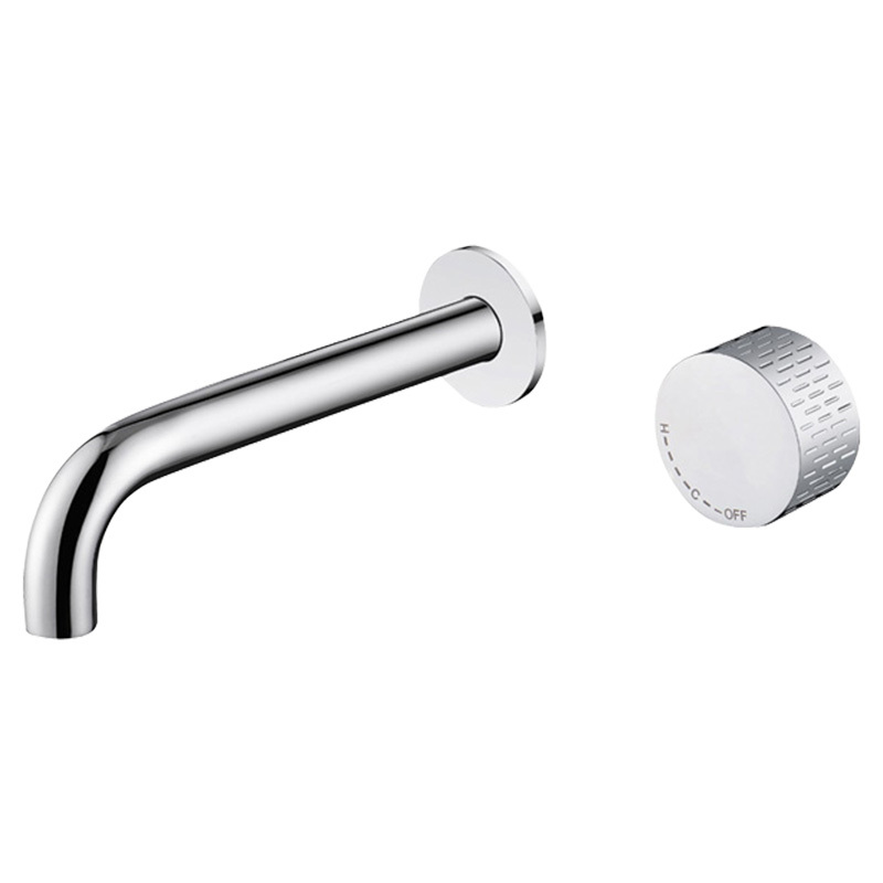 Broswin 200mm Bath/Basin Wall Mixer Set