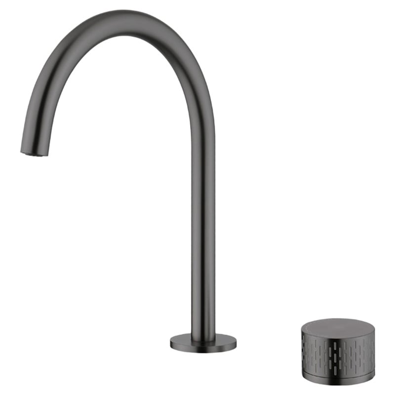 Broswin Gooseneck Hob Sink Mixer Set
