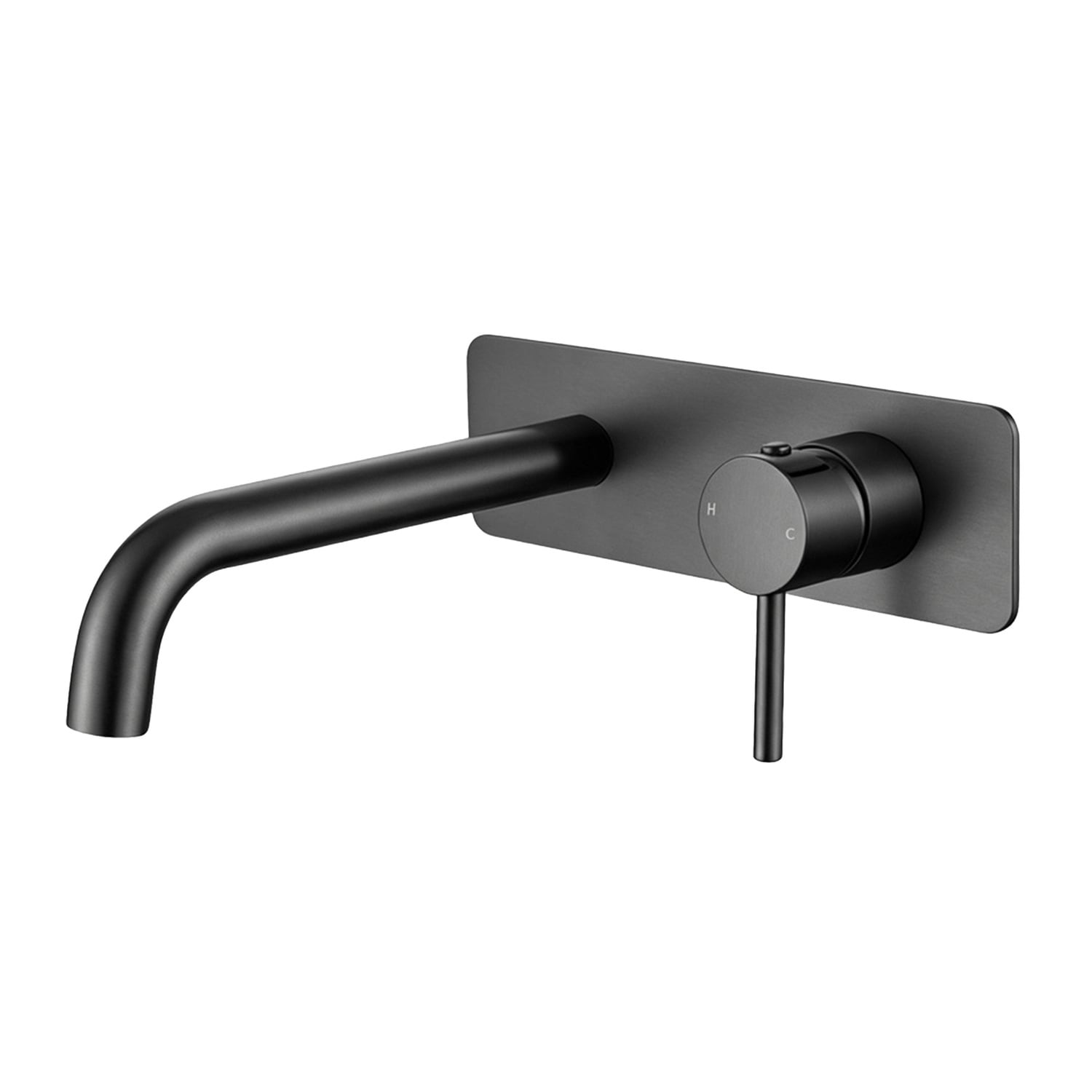 Rosa Backplate 200mm Bath/Basin Wall Mixer Set