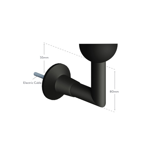 Hydrotherm B Series 5 Bar Heated Towel Rail