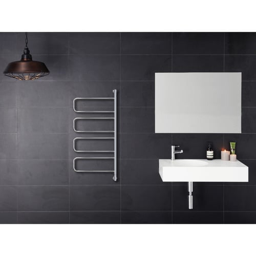 Hydrotherm 8 Bar Swivel Heated Towel Rail Temple & ster