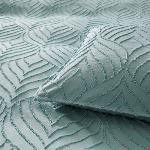 Sage Ultra Soft Tufted Microfibre Quilt Cover Set