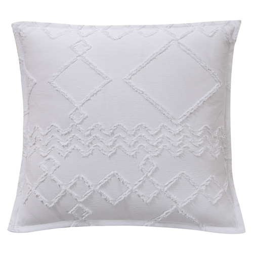 CleverPolly Cleverpolly Tufted Microfibre Cushion Cover | Temple & Webster