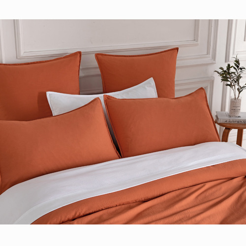 Brett Vintage Washed Microfibre European Pillowcases