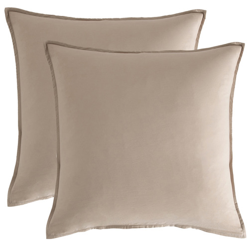 Brett Vintage Washed Microfibre European Pillowcases