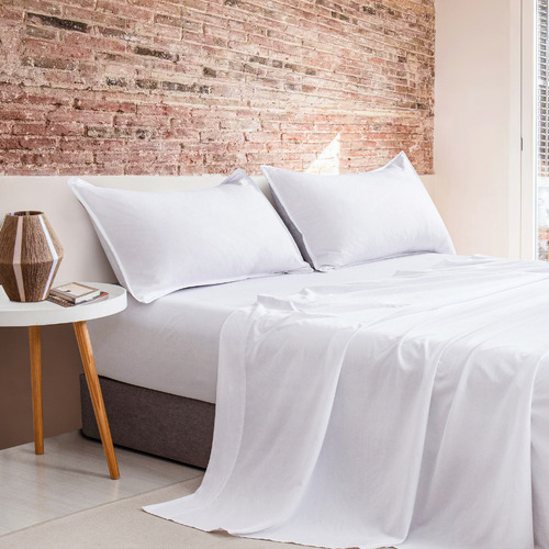 Brett Vintage Washed Microfibre Sheet Set