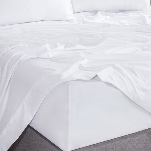 Brett Vintage Washed Microfibre Sheet Set