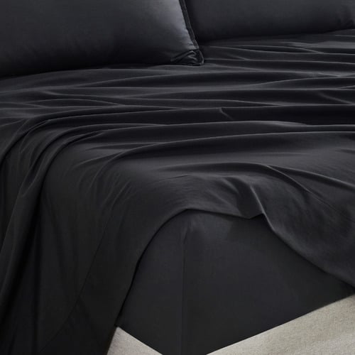 Brett Vintage Washed Microfibre Sheet Set