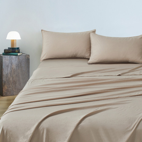 Brett Vintage Washed Microfibre Sheet Set