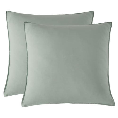 Brett Vintage Washed Microfibre European Pillowcases