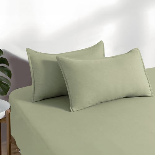 Brett Vintage Washed Microfibre Standard Pillowcases