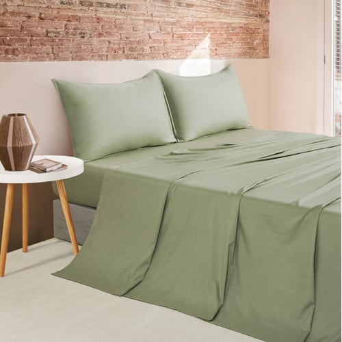 Brett Vintage Washed Microfibre Sheet Set