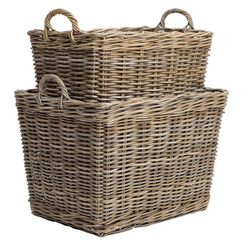 2 Piece Studio Cane Storage Basket Set Temple & ster