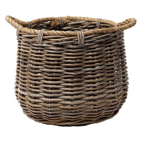 Cabo Elliptical Rattan Basket