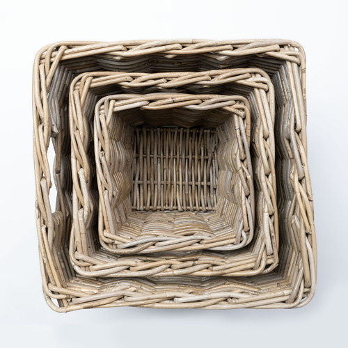 Casa Square Rattan Utility Baskets