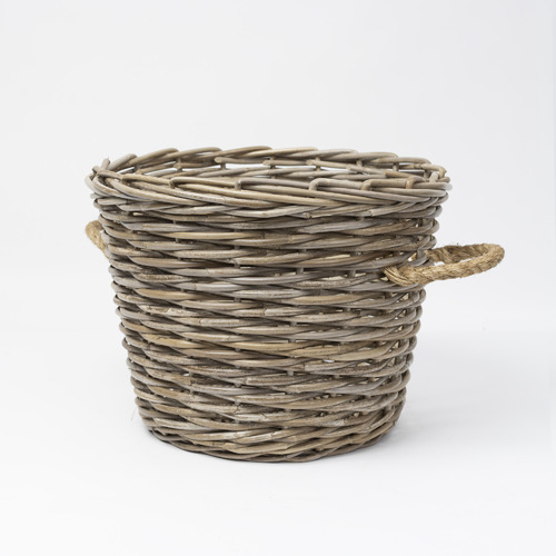 2 Piece Lupa Split Round Rattan Basket Set