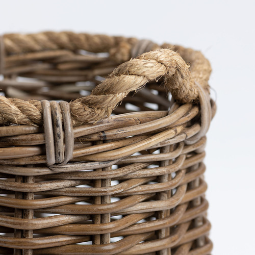 Cabo Elliptical Rattan Baskets