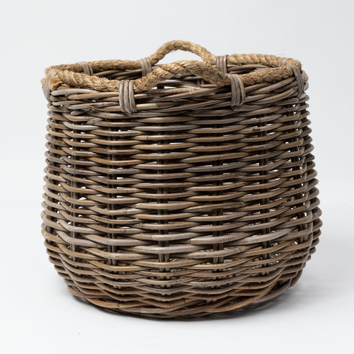 Cabo Elliptical Rattan Basket