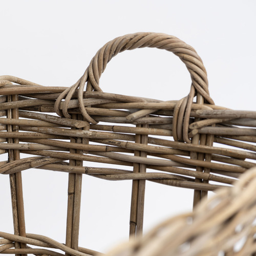 Montpelier Open Weave Rectangular Rattan Basket