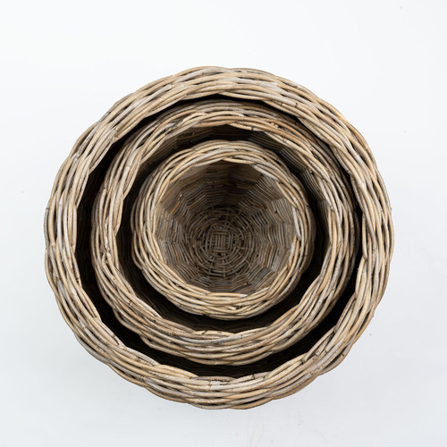 Bacaro Elliptical Rattan Baskets