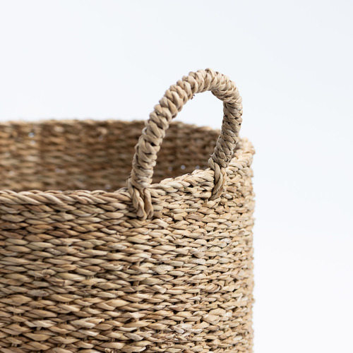 Como Elliptical Seagrass Basket