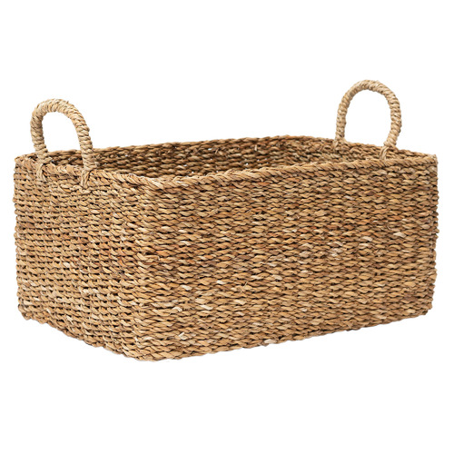 3 Piece Hillbrook Seagrass Utility Basket Set Temple & ster