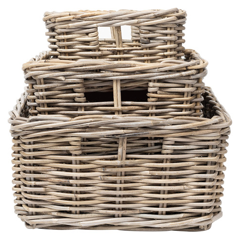 3 Piece Arlington Rattan Utility Basket Set