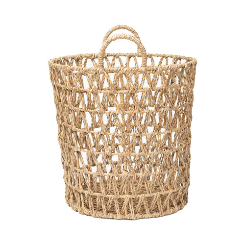Woodstock Round Seagrass Basket