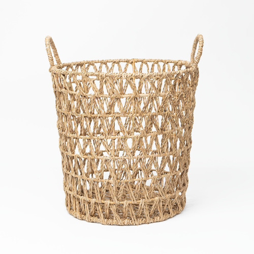 Woodstock Round Seagrass Basket