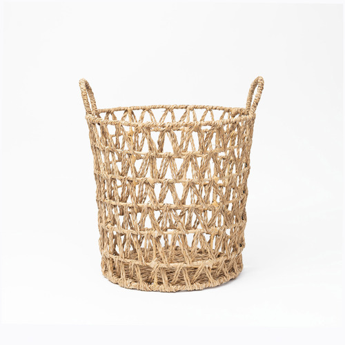 Wicka Woodstock Seagrass Basket | Temple & Webster