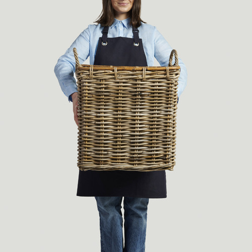 Nobu Kubu Cane & Bamboo Basket