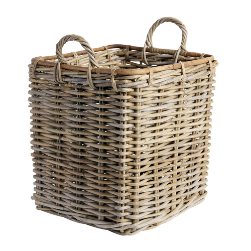 Nobu Kubu Cane & Bamboo Basket