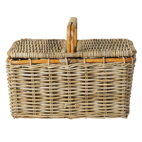 Sommersby Kubu Rattan Picnic Basket