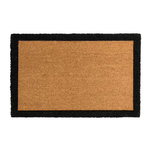 Black Charterhouse Single Coir Rug