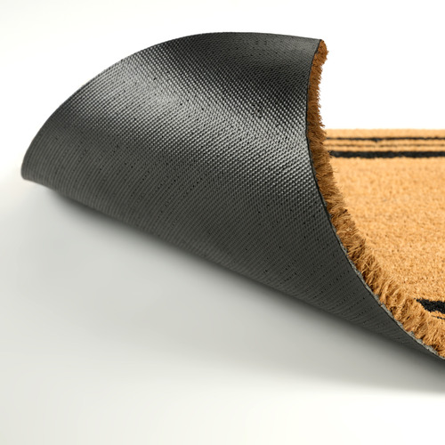 Black Charterhouse Double Coir Rug