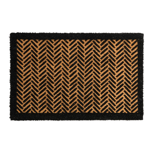 Parquet Herringbone Coir Rug