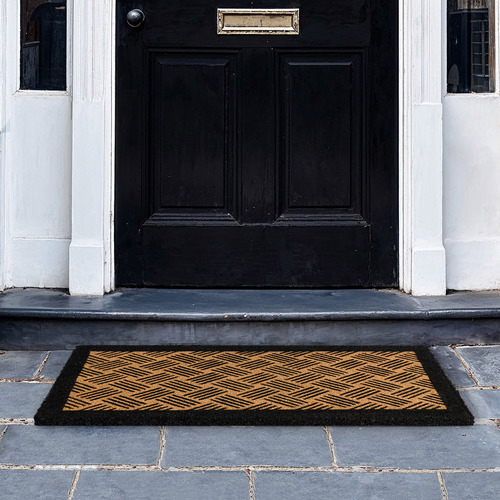 Parquet Weave Coir Rug