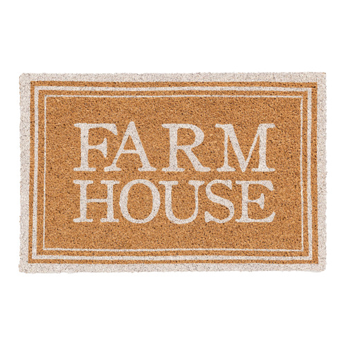 Ivory Oxford Farm House Coir Rug
